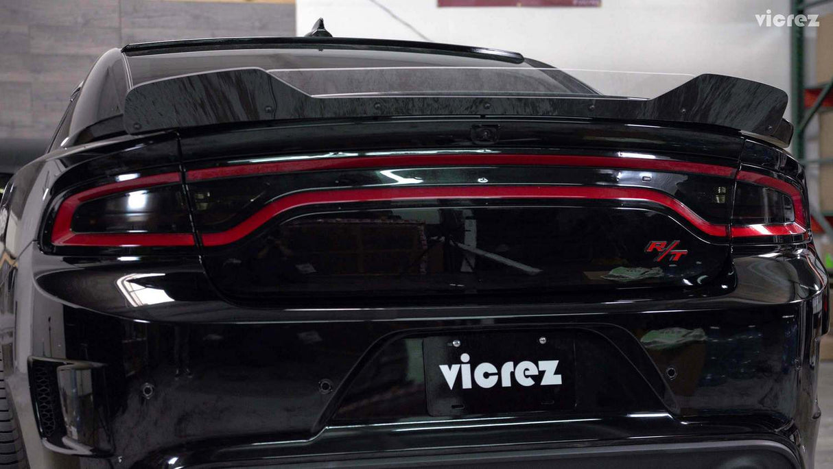 2015-2023 Dodge Charger V3R Style Wicker Bill Add-on - Vicrez