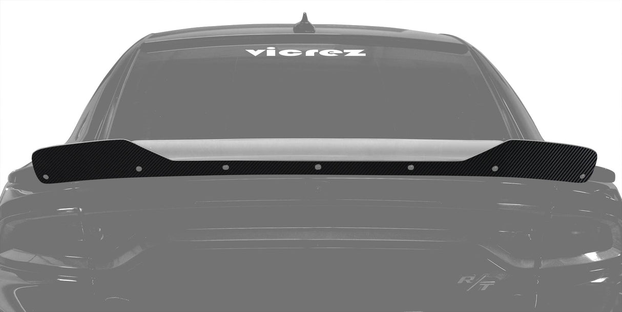 2015-2023 Dodge Charger V3R Style Wicker Bill Add-on - Vicrez