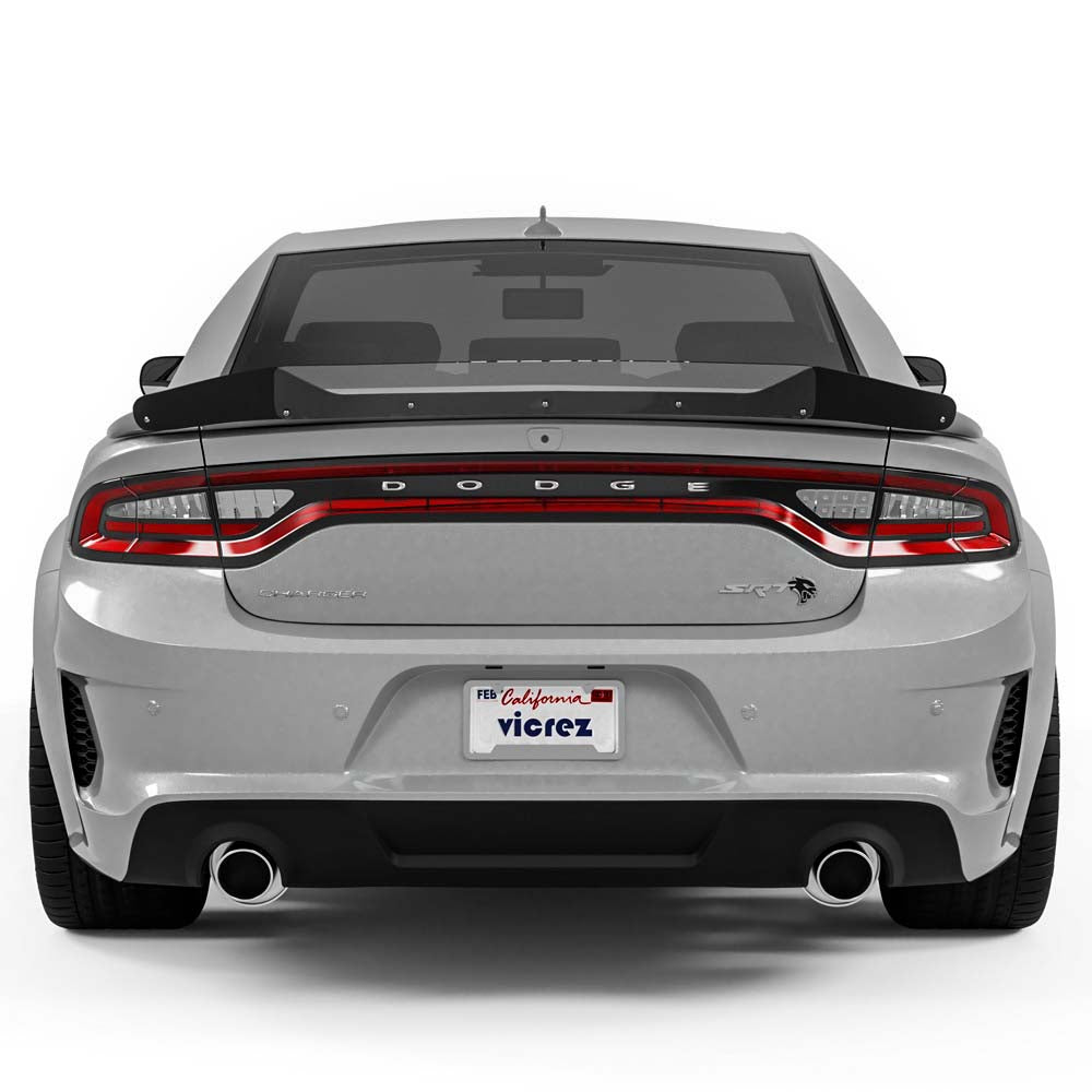 2015-2023 Dodge Charger V1R Style Wicker Bill Spoiler - Vicrez