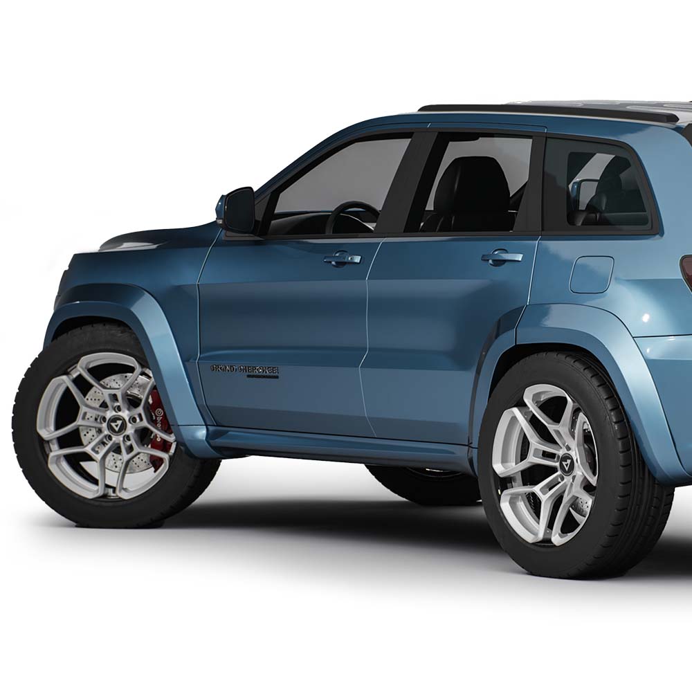 2012-2021 Jeep Grand Cherokee SRT Demon Style Widebody Kit - Vicrez