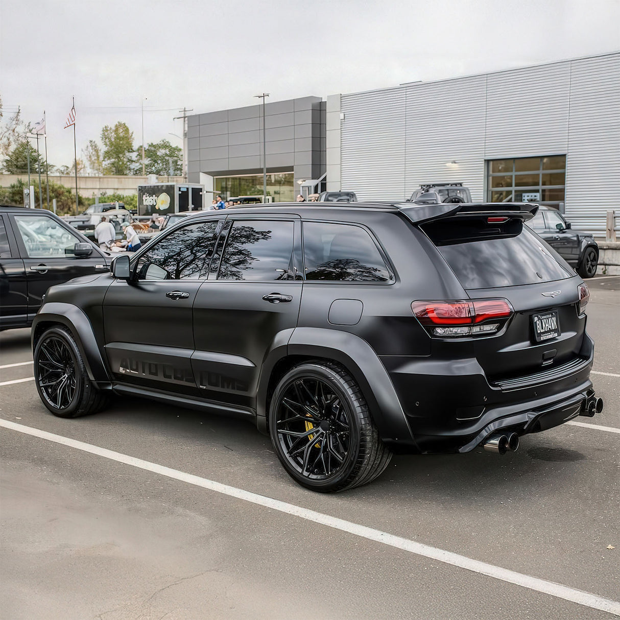2012-2021 Jeep Grand Cherokee SRT Demon Style Widebody Kit - Vicrez