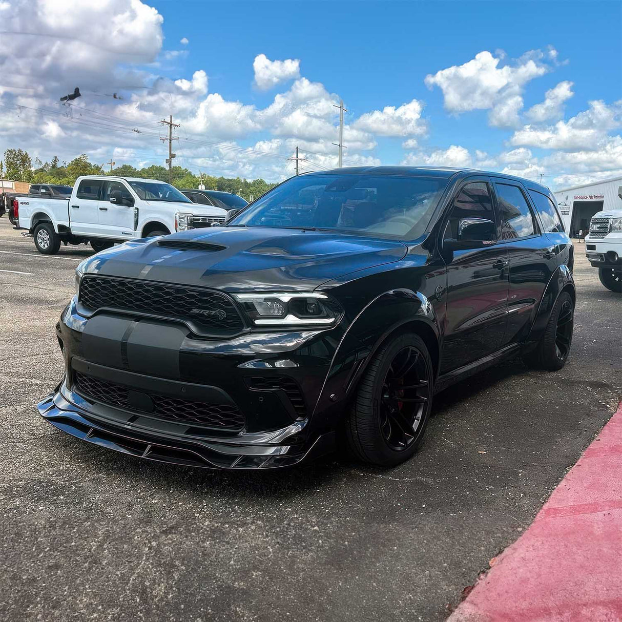 2014-2026 Dodge Durango Hellcat V3R Style Front Lip - Vicrez