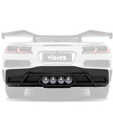2020-2026 Chevrolet C8 Z06 Style Rear Diffuser with Pipe - Vicrez