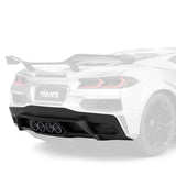2020-2026 Chevrolet C8 Z06 Style Rear Diffuser with Pipe - Vicrez