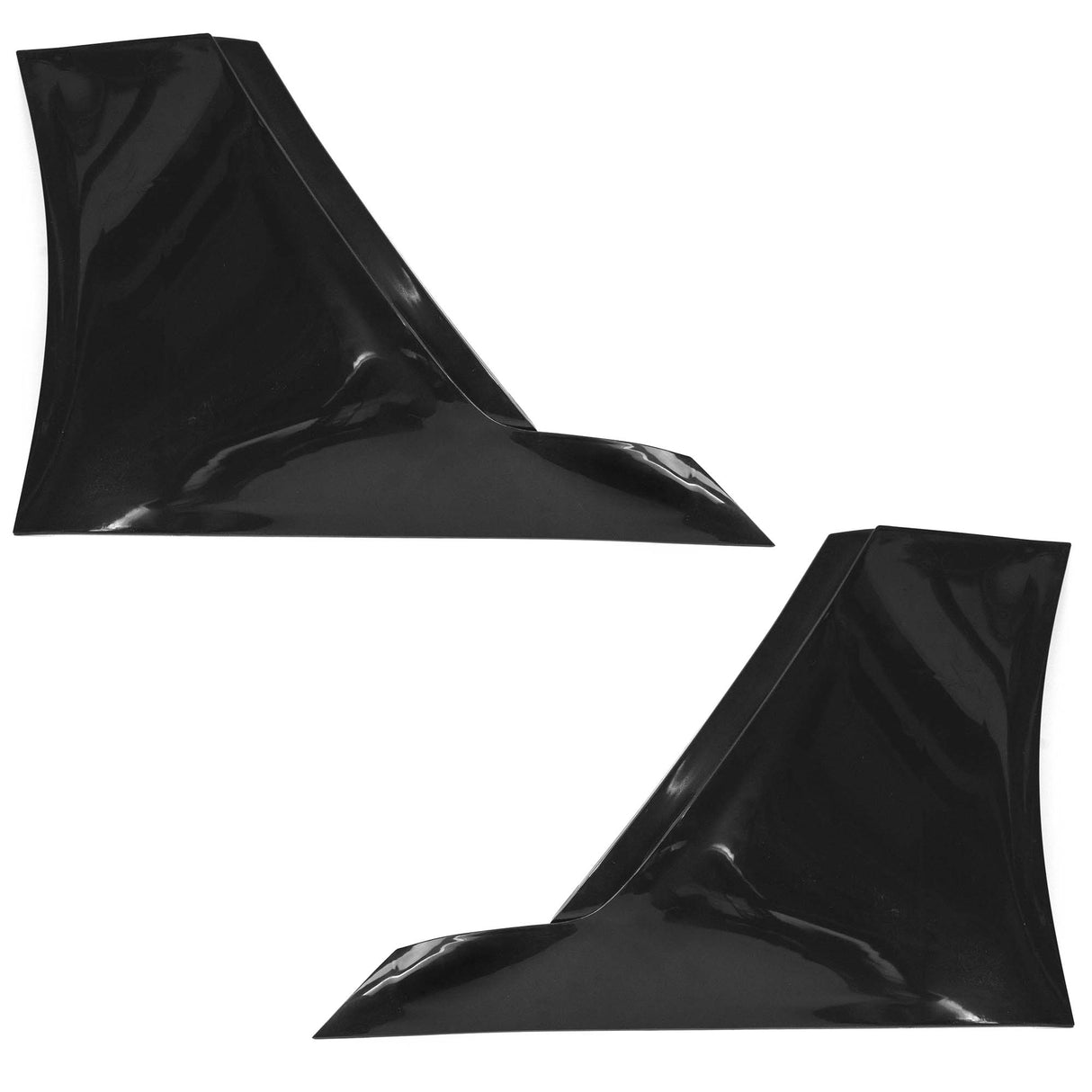 2014-2019 Corvette C7 Z06 Style Rear Rocker Brake Scoop Vents - Vicrez