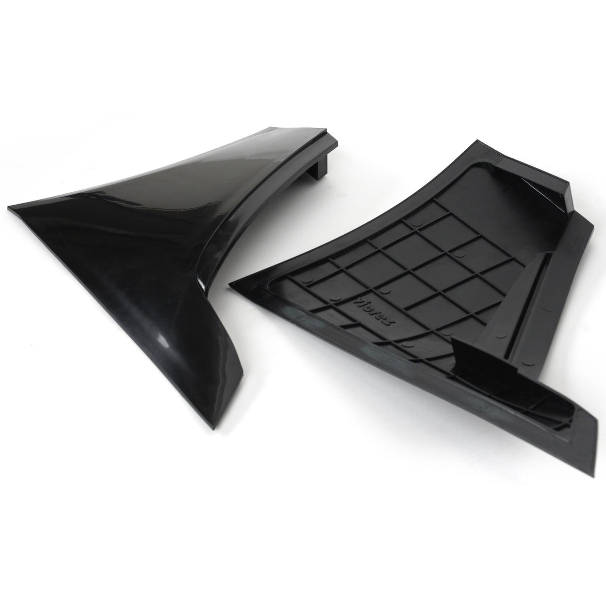 2014-2019 Corvette C7 Z06 Style Rear Rocker Brake Scoop Vents - Vicrez