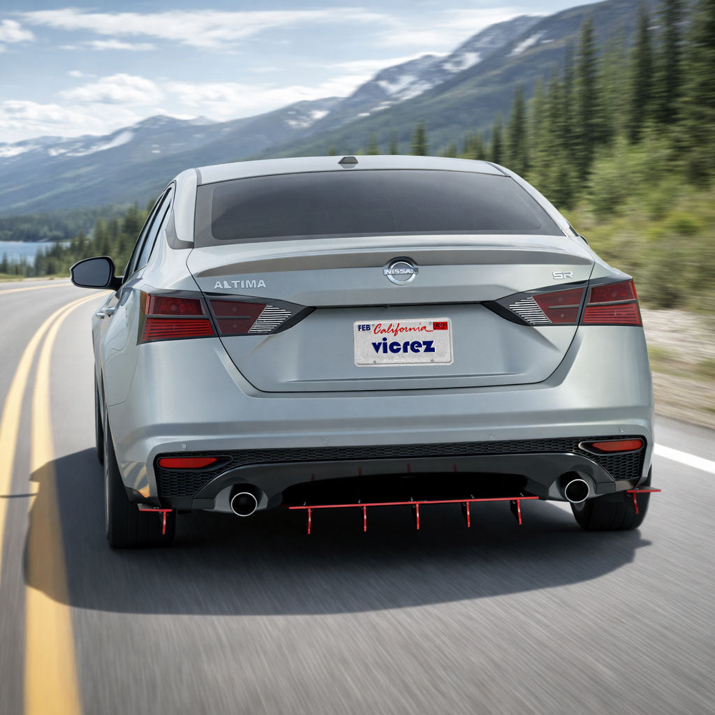 2019-2026 Nissan Altima Zonari VR5 Style Rear Diffuser - Vicrez