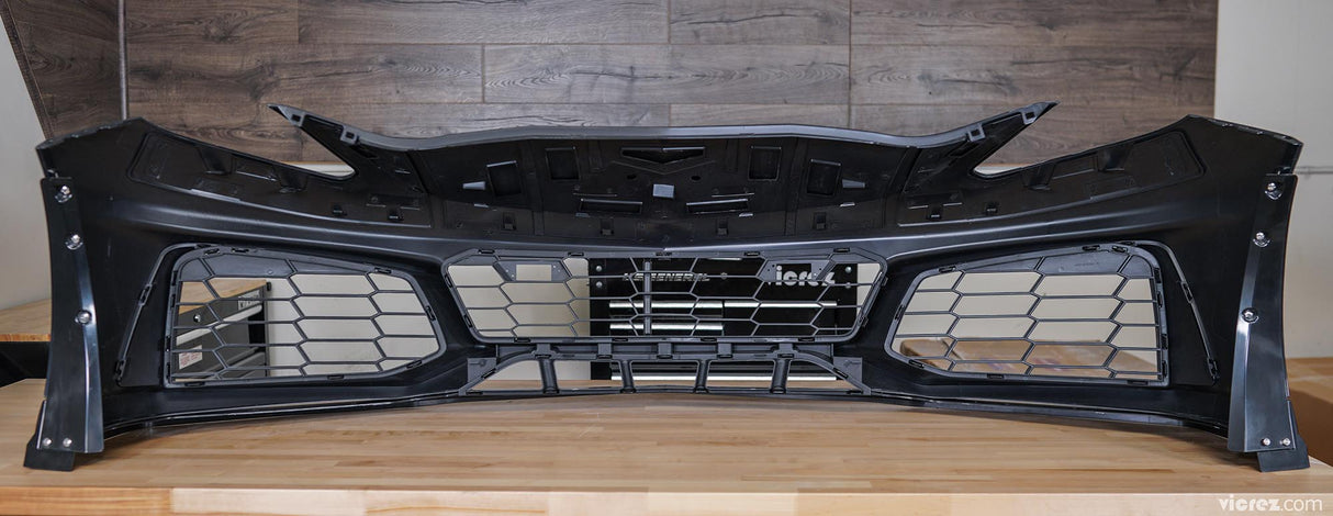 2014-2019 Chevrolet Corvette C7 VZR1 Style Front Bumper - Vicrez