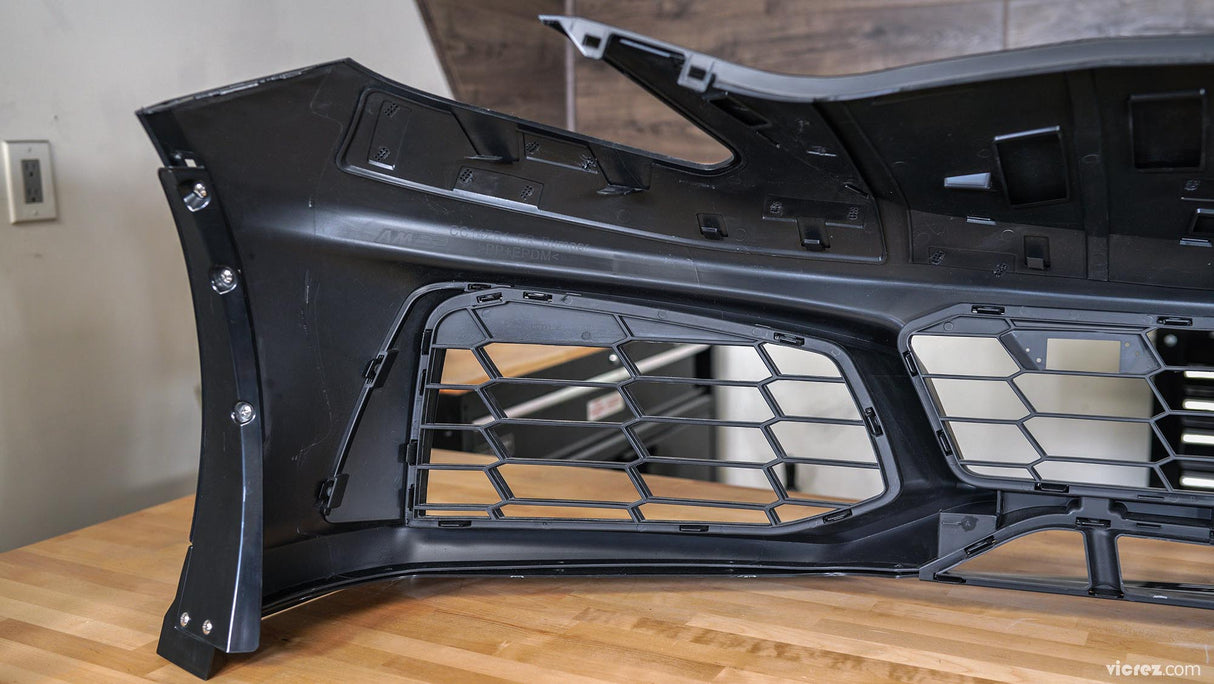 2014-2019 Chevrolet Corvette C7 VZR1 Style Front Bumper - Vicrez