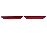Raxiom Axial Series LED Side Marker Lights; Rear; Red (15-23 Mustang)