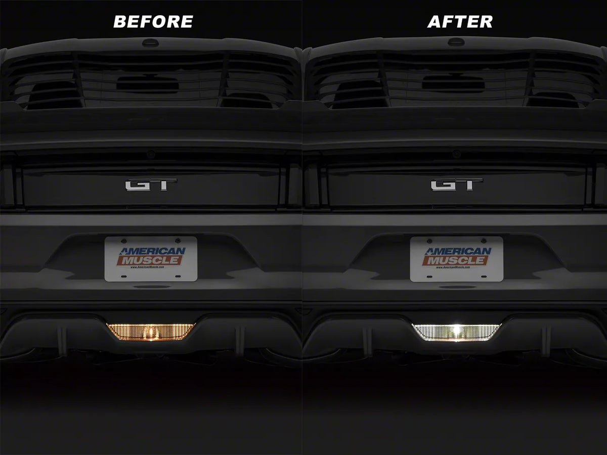 Raxiom Axial Series Led License Plate Lamps (15-23 Mustang)
