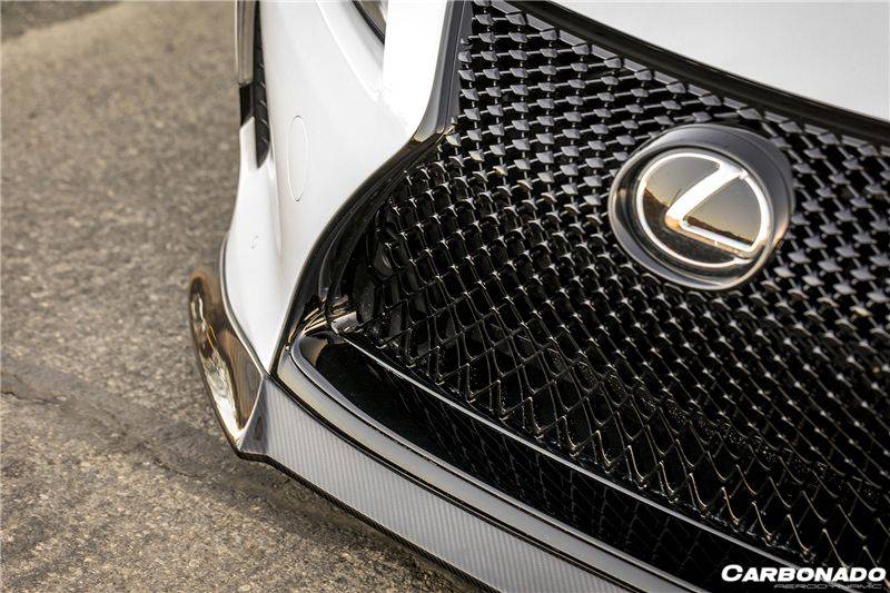 2017-2021 Lexus LC500 LC500H V-LC VRS Style Carbon Fiber Front Lip