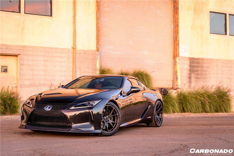 2017-2021 Lexus LC500 LC500H V-LC VRS Style Carbon Fiber Front Lip