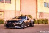 2017-2021 Lexus LC500 LC500H V-LC VRS Style Carbon Fiber Front Lip
