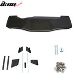 Universal Fitment VTX Style Unpainted Black Rear Bumper Diffuser FRP