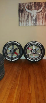 Volk Racing TE37 SL Replacement Wheel Spoke Stickers (5 Pack) - Universal