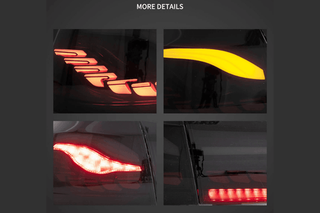 Volkswagen Golf MK6 Smoke and Red Dynamic Lighting OLED Taillights (2008 - 2014) - K2 Industries