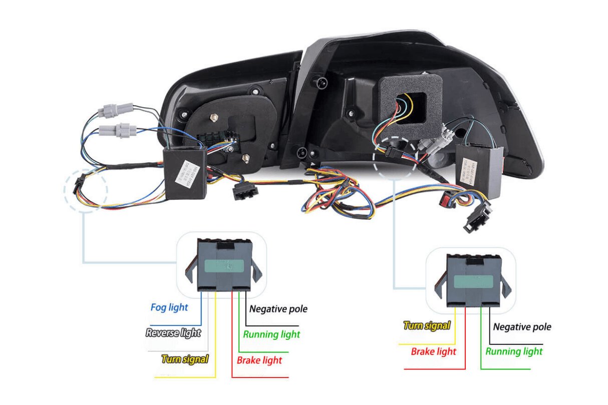 Volkswagen Golf MK6 Smoke and Red Dynamic Lighting OLED Taillights (2008 - 2014) - K2 Industries