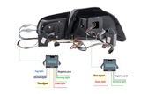 Volkswagen Golf MK6 Smoke and Red Dynamic Lighting OLED Taillights (2008 - 2014) - K2 Industries