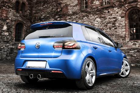 Volkswagen Golf MK6 Smoke and Red Dynamic Lighting OLED Taillights (2008 - 2014) - K2 Industries
