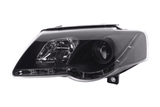 Volkswagen Passat (B6 / 3C) Black LED Headlights with Daytime Running Lights (2005 - 2010) - K2 Industries