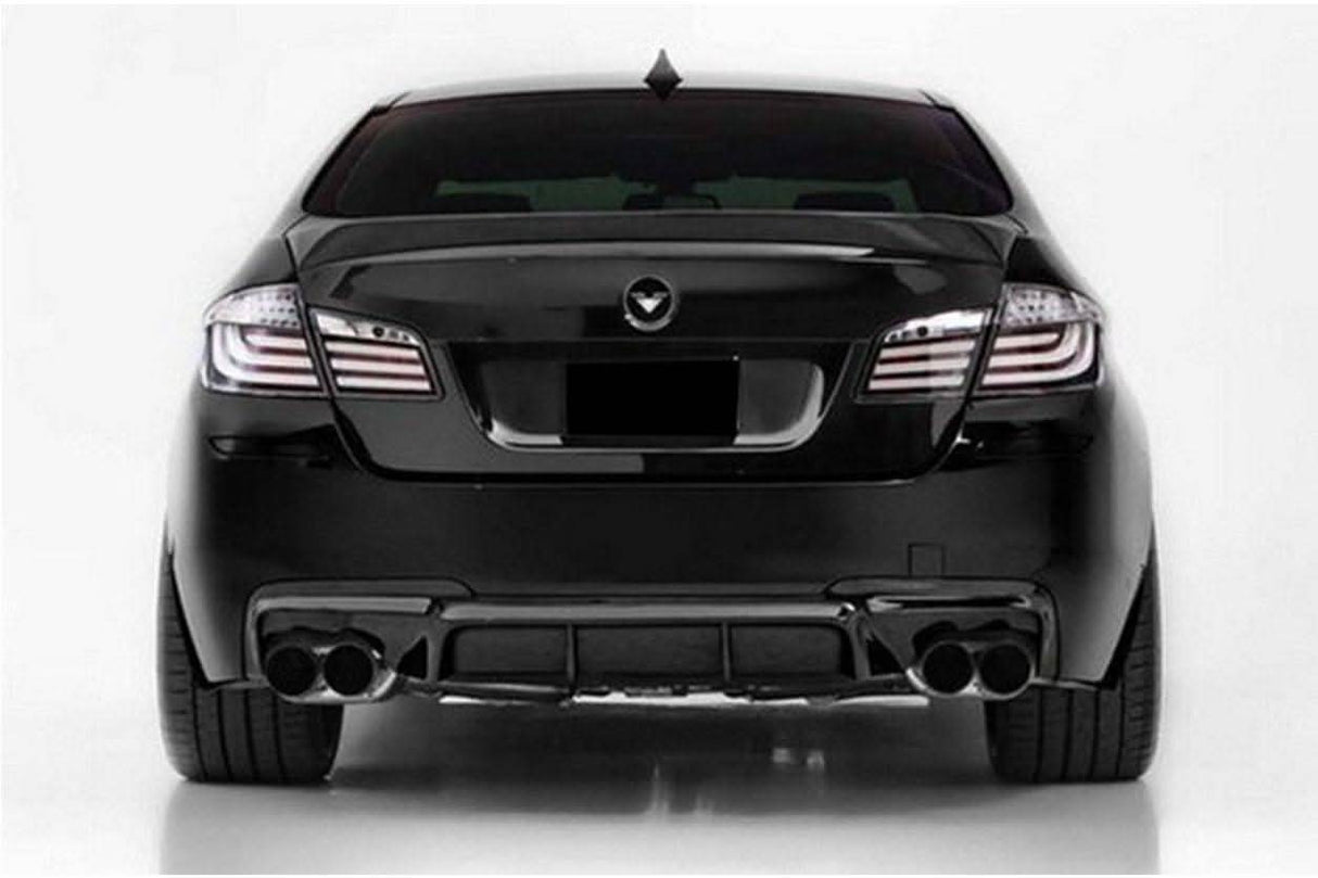 2011-2016 BMW F10 5 Series VRS Style Carbon Fiber Rear Lip(For MT Rear Bumper only)
