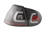 VW Golf 5 Mk5 Black LED Tail Lights (2003-2008) - K2 Industries