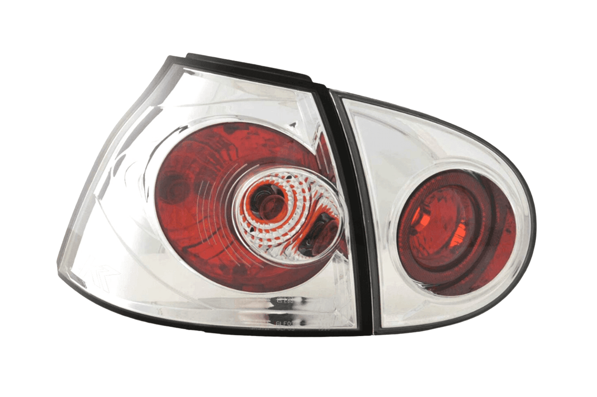 VW Golf 5 Mk5 OEM Style Chrome Tail Lights V2 (2003-2008) - K2 Industries