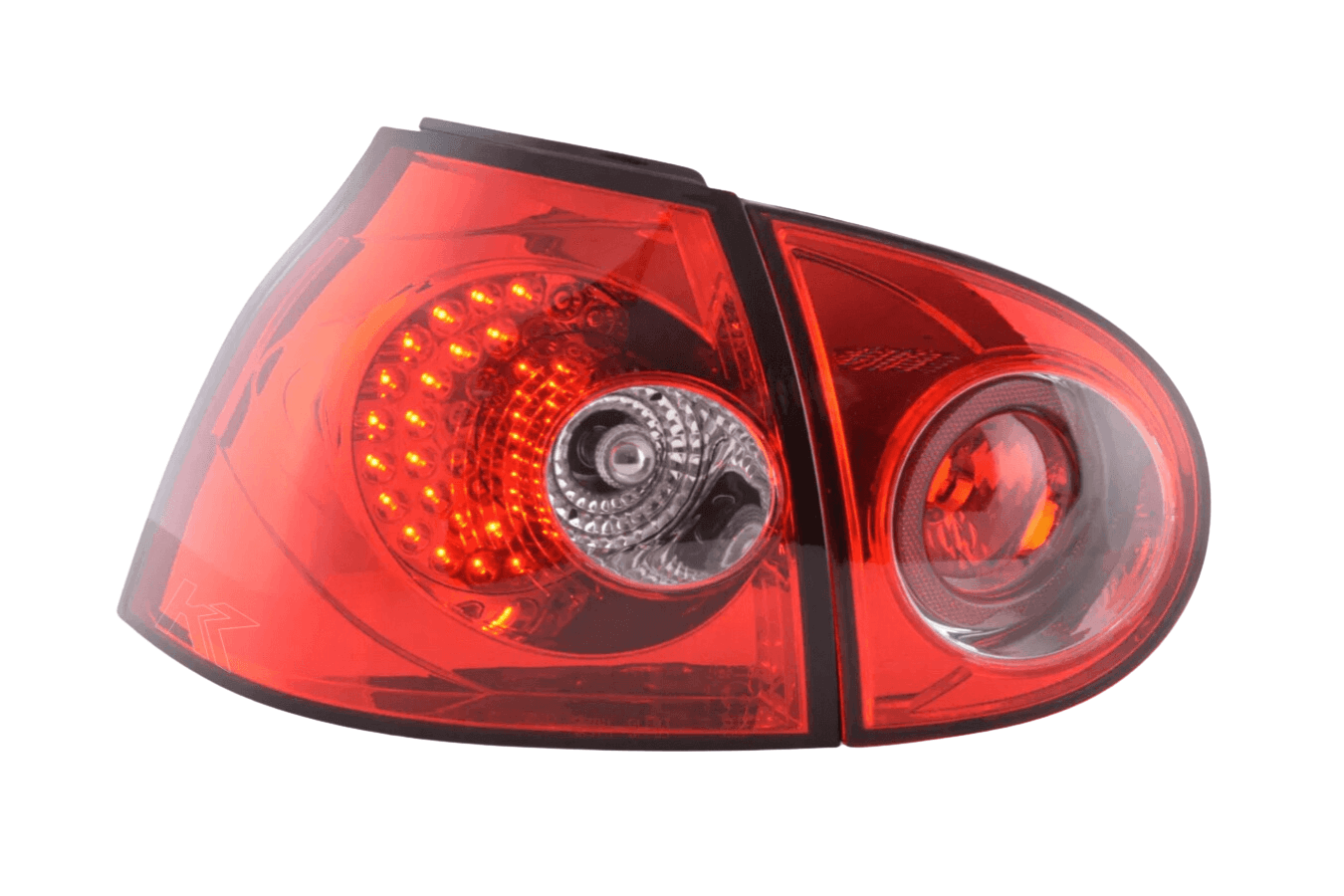 VW Golf 5 Mk5 OEM Style Red Tail Lights - K2 Industries