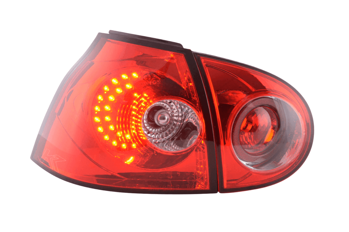 VW Golf 5 Mk5 OEM Style Red Tail Lights (2003-2008) - K2 Industries
