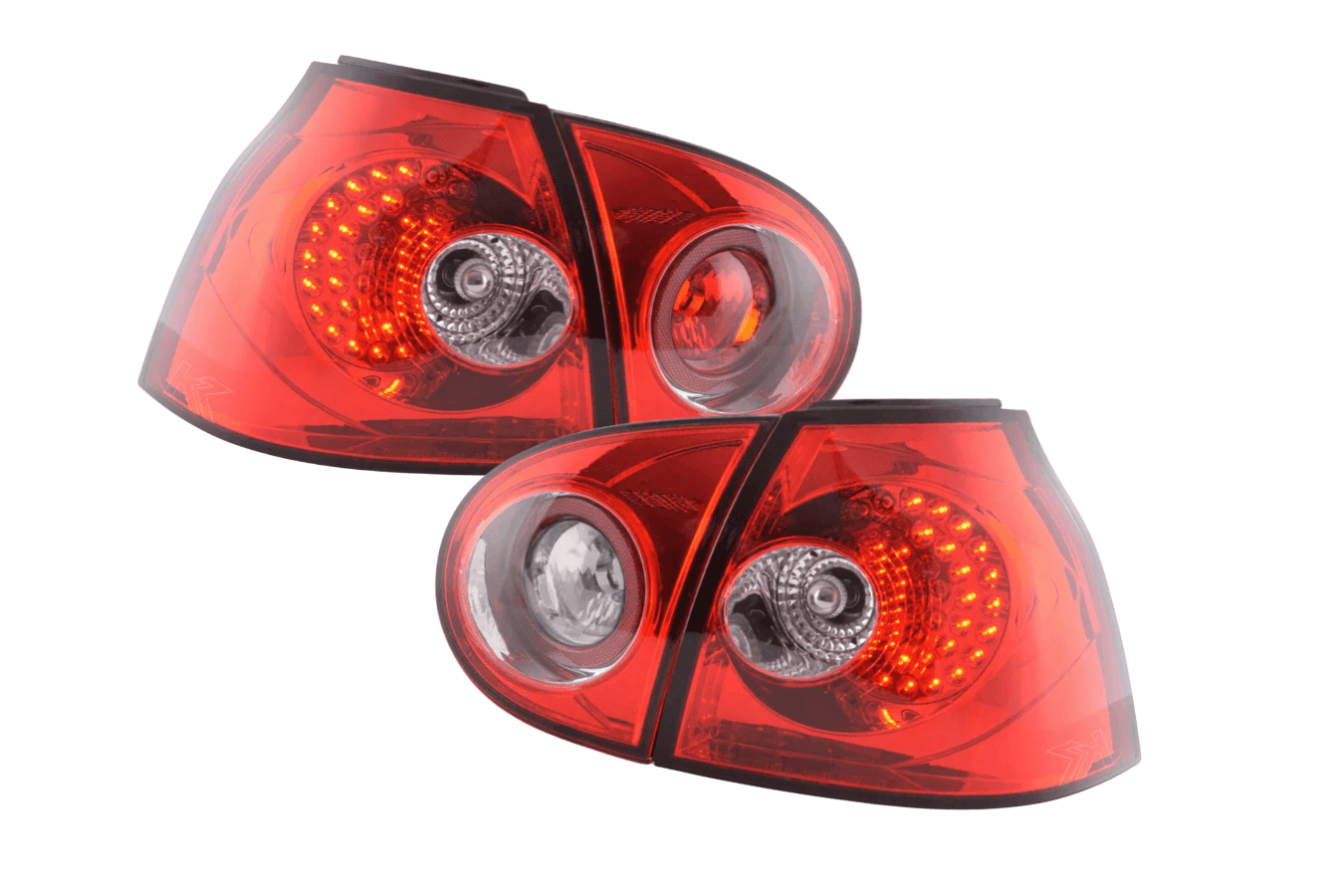 VW Golf 5 Mk5 OEM Style Red Tail Lights (2003-2008) - K2 Industries