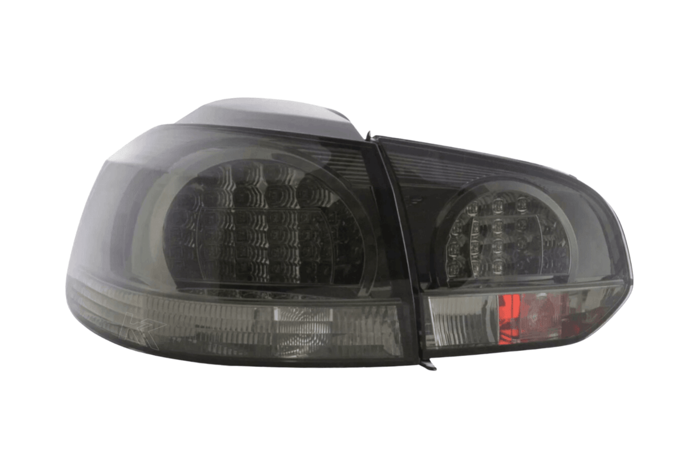 VW Golf 6 MK6 GTI Clear/Smoked LED Tail Lights (2008-2014) - K2 Industries