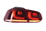 VW Golf 6th Gen Mk6 Hatchback LED Tail Lights (2008 - 2014) - K2 Industries