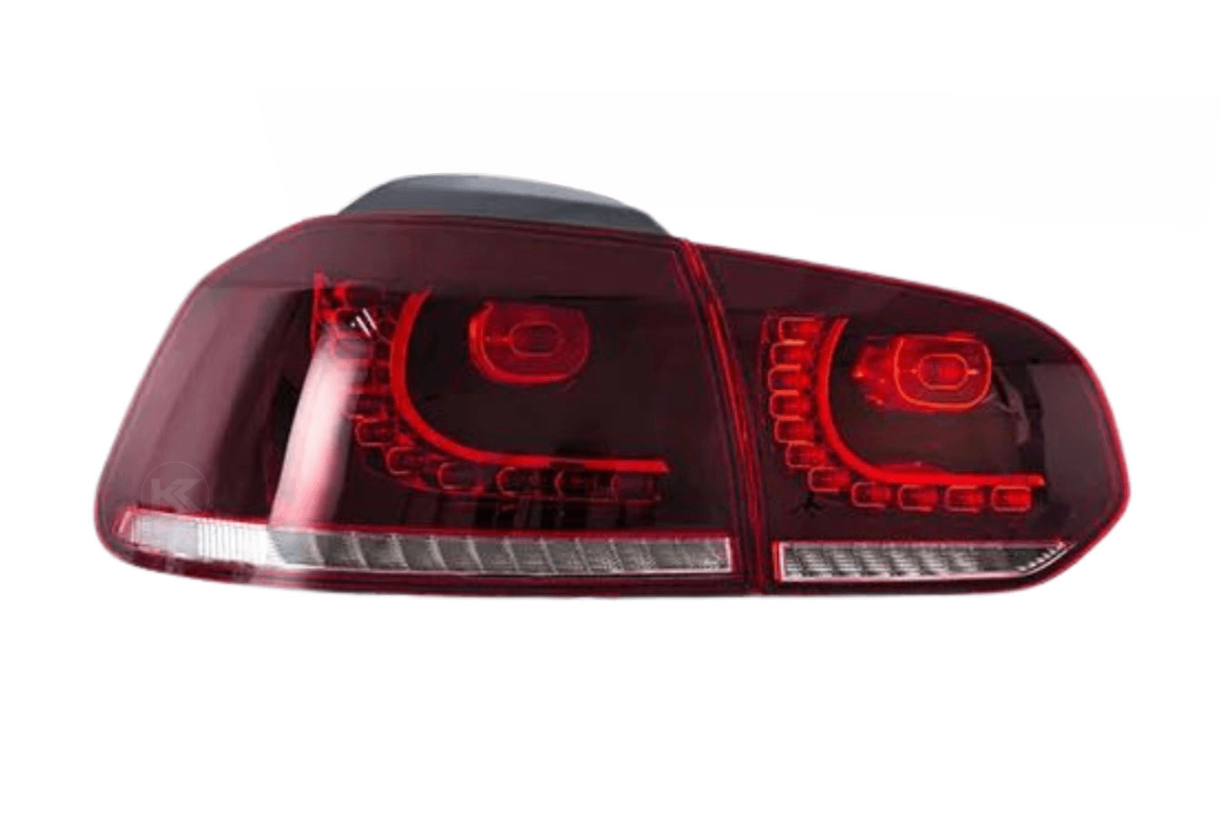VW Golf 6th Gen Mk6 Hatchback LED Tail Lights (2008 - 2014) - K2 Industries