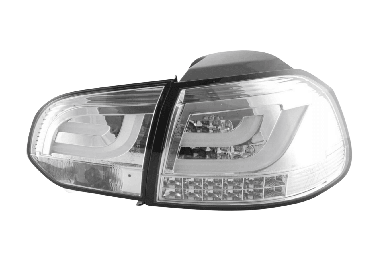 VW Golf Mk6 / GTI LED Bar Clear Tail Lights V1 LED Indicators (2008-2014) - K2 Industries