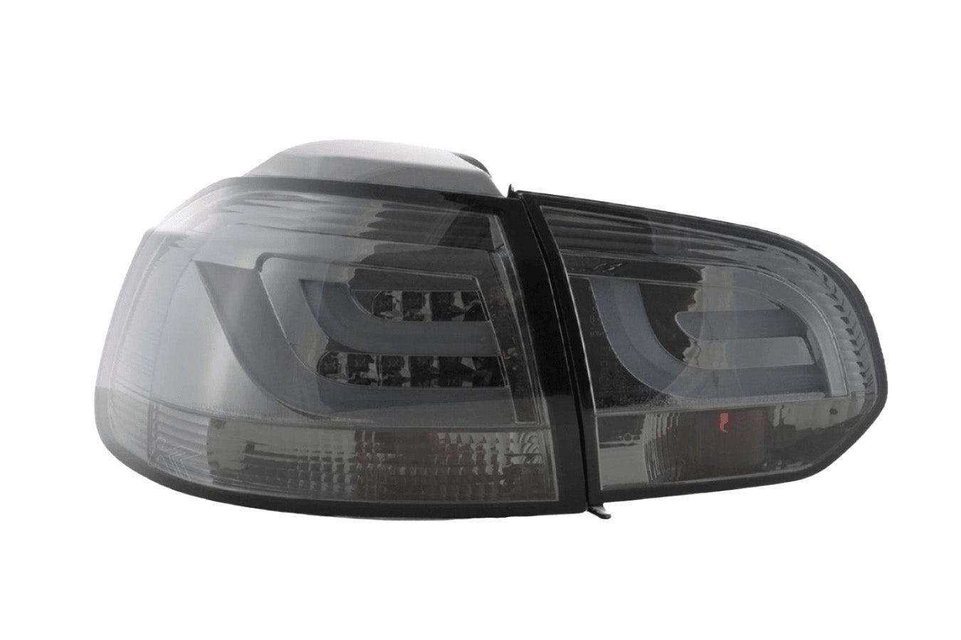 VW Golf Mk6 GTI LED Bar Clear/Smoked Tail Lights V1 (2008-2014) - K2 Industries