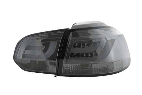 VW Golf Mk6 GTI LED Bar Clear/Smoked Tail Lights V1 (2008-2014) - K2 Industries