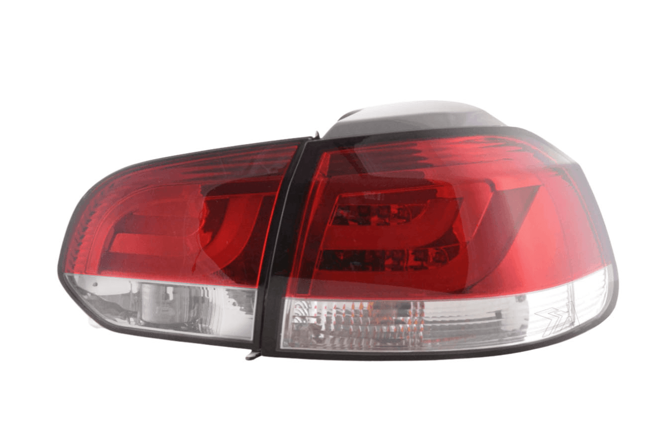 VW Golf Mk6 GTI LED Bar Red Tail Lights V1 (2008-2014) - K2 Industries