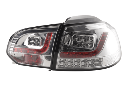 VW Golf Mk6 GTI LED Clear Tail Lights V2 LED Indicators (2008-2014) - K2 Industries