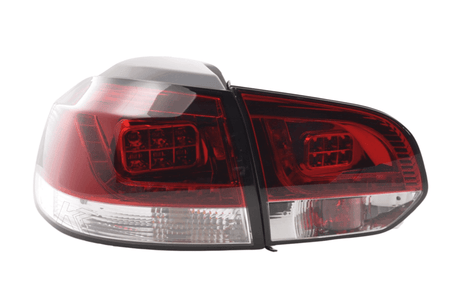 VW Golf Mk6 GTI LED Red Tail Lights V2 (2008-2014) - K2 Industries