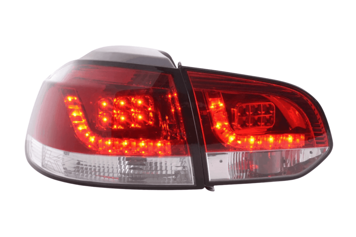 VW Golf Mk6 GTI LED Red Tail Lights V2 (2008-2014) - K2 Industries