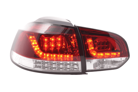 VW Golf Mk6 GTI LED Red Tail Lights V2 LED Indicators (2008-2014) - K2 Industries