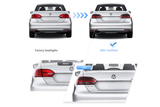 VW Jetta/Sagitar 6th Gen (A6) LED Tail Lights 2011-2014 - K2 Industries