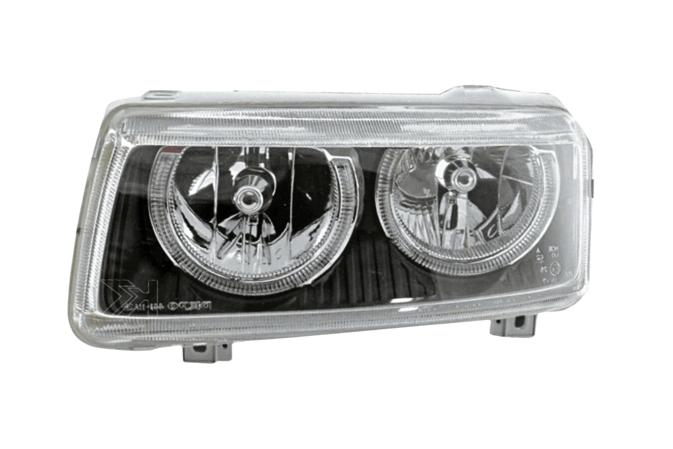 VW Passat B3 type 35i Black Angel Eyes Headlights (1993-1996) - K2 Industries