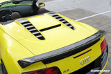 2010-2015 Audi R8 Spyder GT Carbon Fiber Trunk Spoiler