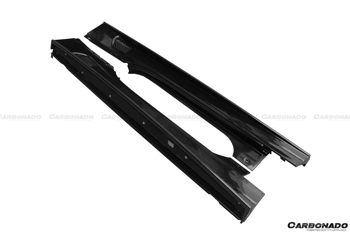 2012-2015 Bentley Continental V8 GT  GTC   V8S - W12 GT   GTC   SPEED MSY Style Side Skirts