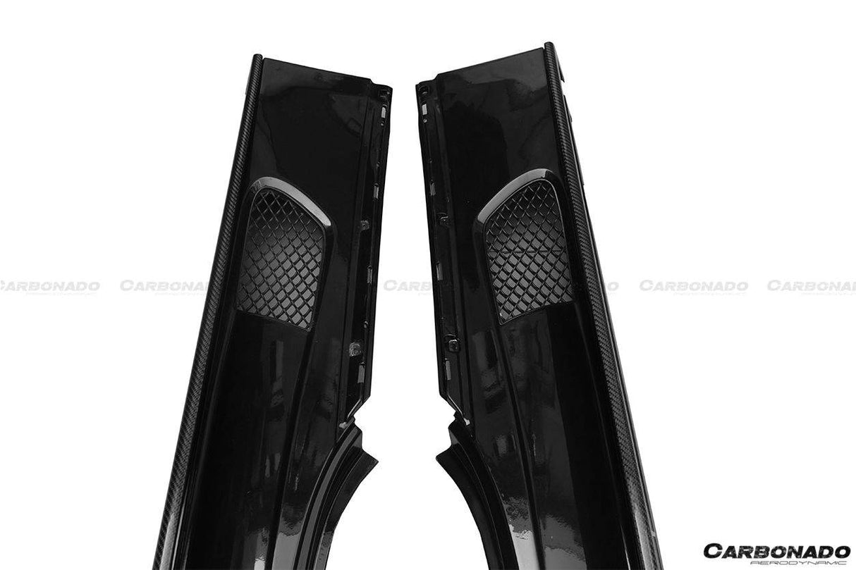 2012-2015 Bentley Continental V8 GT  GTC   V8S - W12 GT   GTC   SPEED MSY Style Side Skirts