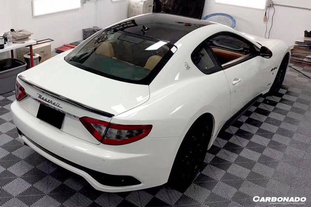 2008-2011 Maserati GranTurismo S 4.7L Coupe MC Style Carbon fiber Trunk Spoiler