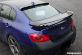2007-2013 Infiniti G25 G35 G37 Sedan BS Style Carbon Fiber Trunk Spoiler