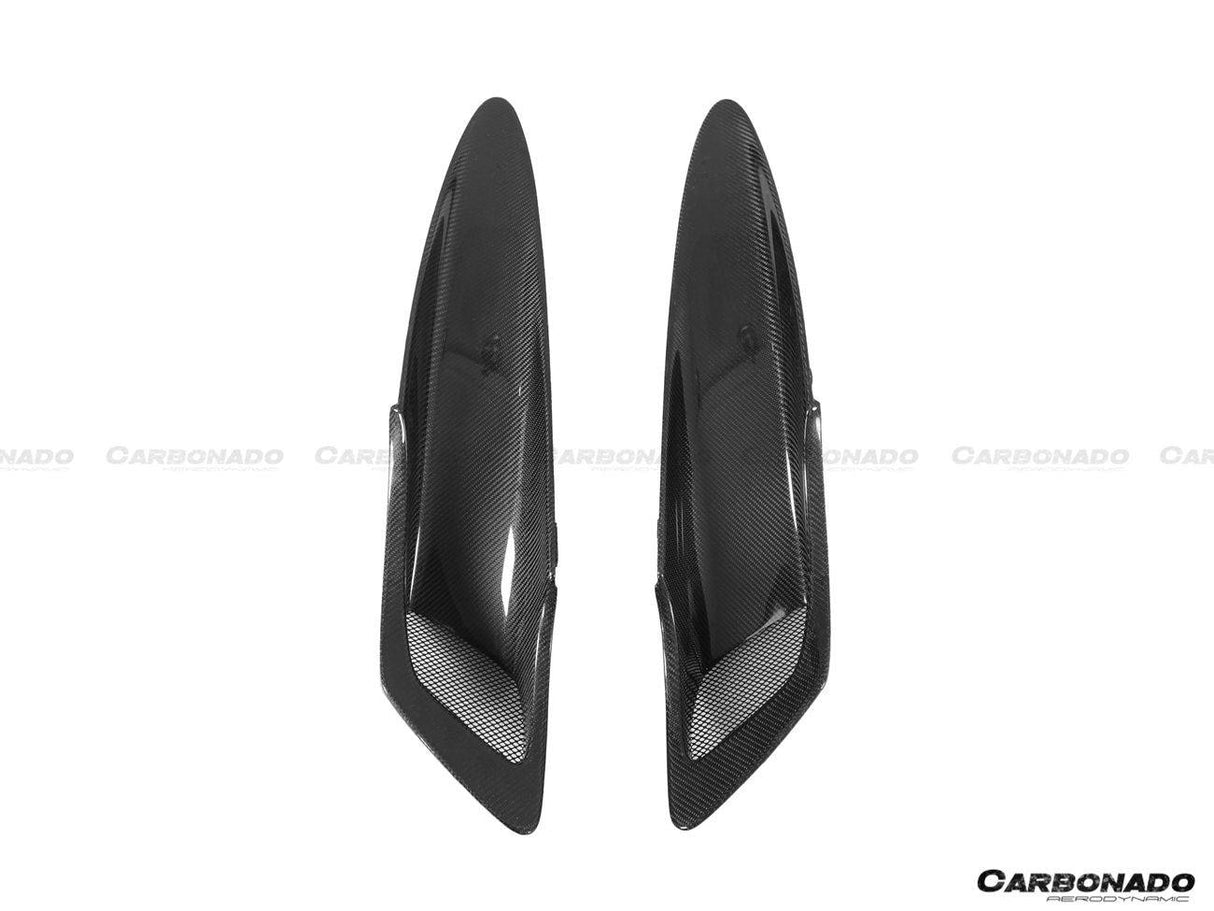 2017-2022 McLaren 720S OEM Style Carbon Fiber Rear Trunk Air Intake Vents Replacement